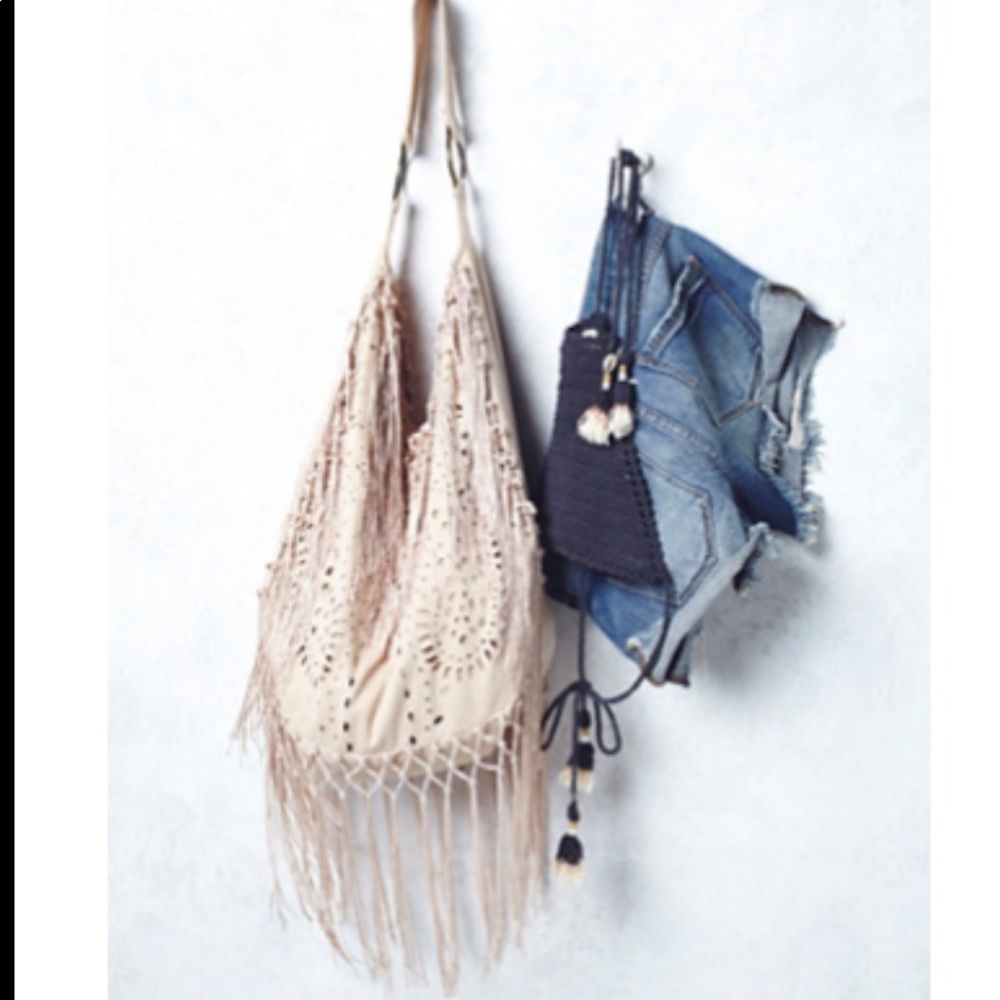 Free People Bohemian Fringe Handbag